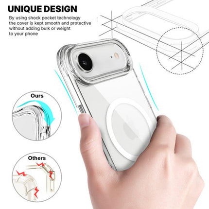 For iPhone 17 Air: MagSafe Case + Screen & Lens Protector Set, Shockproof