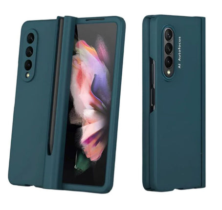 Full Cover Shockproof Hybrid Case w/ Pen Holder for Z Fold 4/3