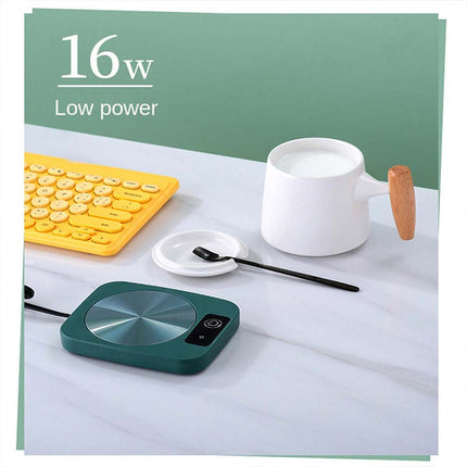 Portable 16W Electric Mug Warmer Coffee Cup Heating Coaster Home Office