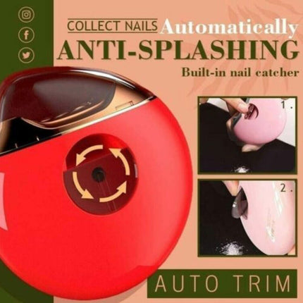 Automatic Electric Nail Clipper Trimmer Cutter Manicure Tool