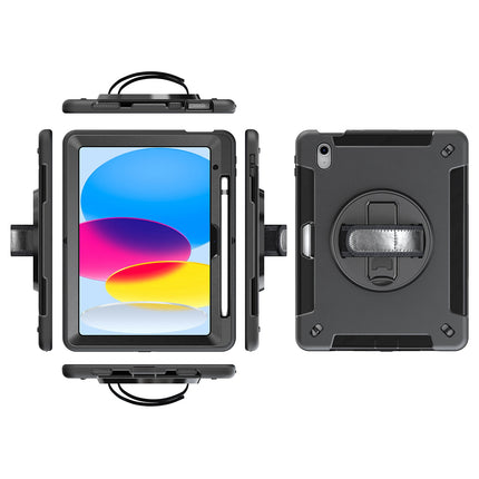 For iPad 11 (A16): Rugged Shockproof Outdoor Case with Pencil Slot