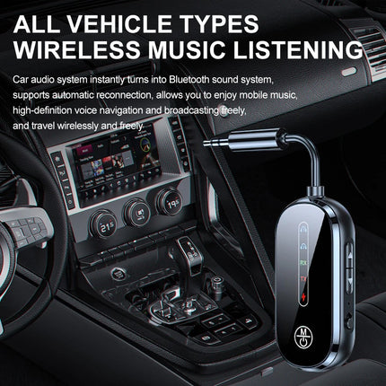 Wireless Bluetooth Transmitter for Airplane Audio Adapter Airpods Headphones
