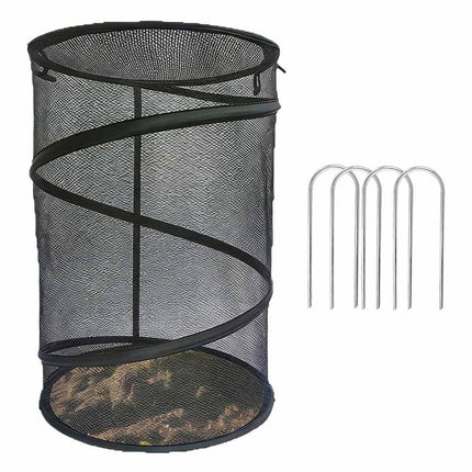 Pop-Up Garden Mesh Net Cover, Foldable Plant Protection for Vegetables