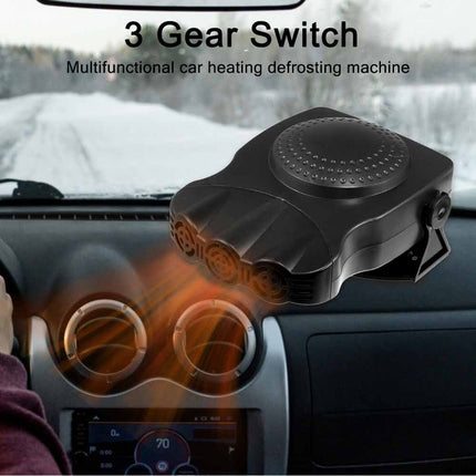 Portable 12V Car Heater 150W Electric Fan Defogger Defroster Demister