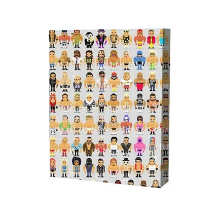 Christmas Countdown Advent Calendar with Wrestling Ornaments Figures