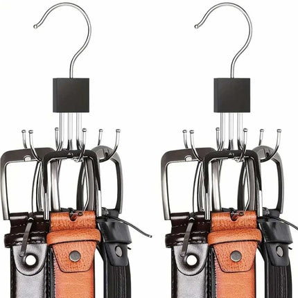 2pcs Hanger Belt Organizer Rack Space Saving Closet Hooks for Home New