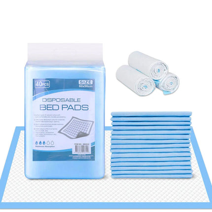 40/80/120/160PK Adult Incontinence Pee Pads Disposable Bed Underpads