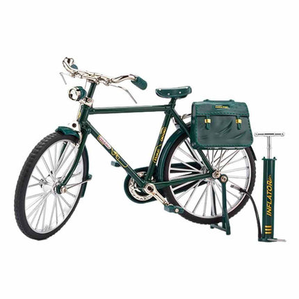 DIY Retro Mini Bicycle Alloy Model Finger Bike Simulation Miniature Toys