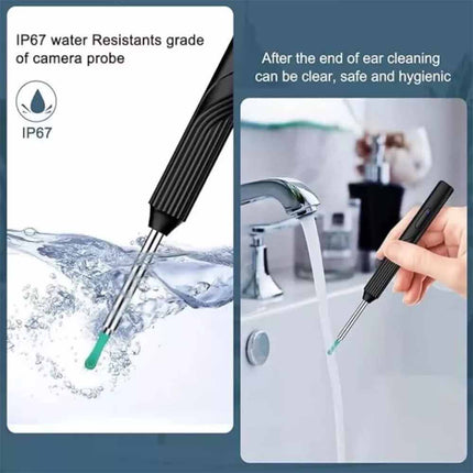 Wireless Ear Endoscope Camera Ear Wax Remover HD Cleaning Tools Kit