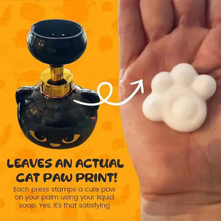 Cat Paw Soap Dispenser Refillable Cute Halloween Magic Hand Wash Pump