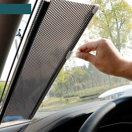 Universal Retractable Car Window Sun Shade for Windshield & Visor