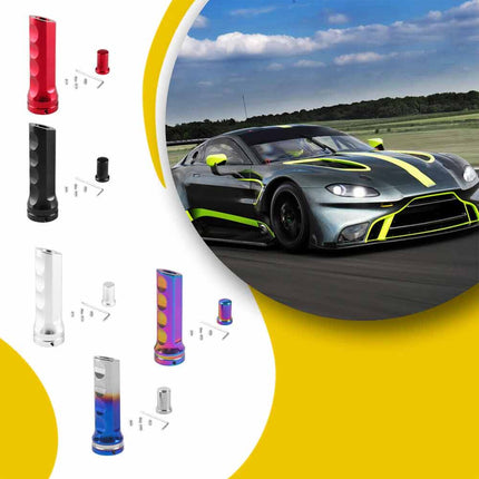 Universal Car Handbrake Cover Aluminum Alloy Anti-Slip Sleeve