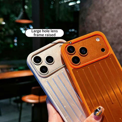 2026 New Orange Aluminum Phone Case For iPhone 17 Pro Cover
