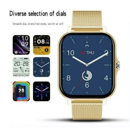 Bluetooth Smart Watch Heart Rate Waterproof for Men Women iPhone Android