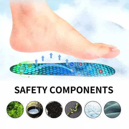 Oveallgo Ice Silk Foot Pads Plant Care Cooling Therapeutic Foot Patches