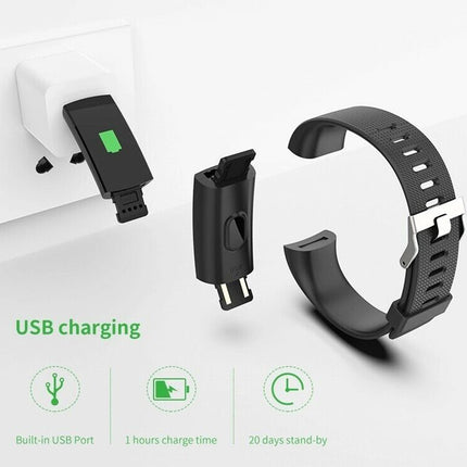 Smart Watch Bracelet Fitness Tracker, Wristband Style Health Activity Monitor