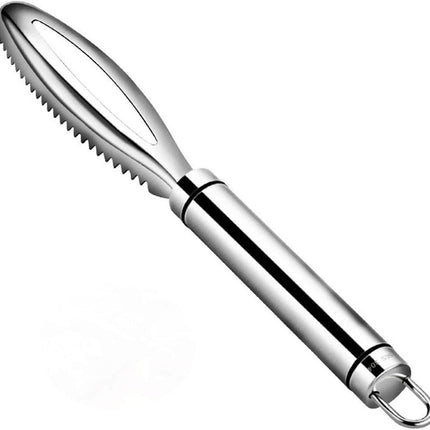 Multifunctional Kitchen Fish Scaler, 304 Stainless Steel Scaling Tool