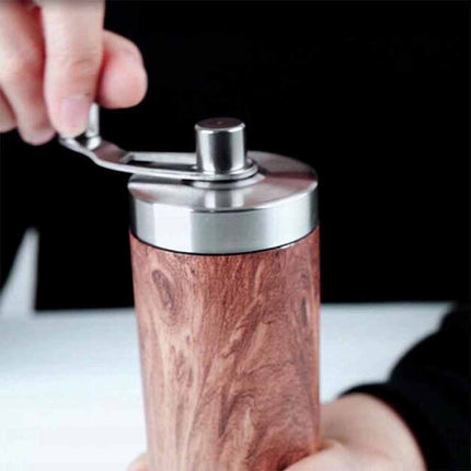 Portable Travel Hand Coffee Bean Grinder Stainless Steel Conical Burr