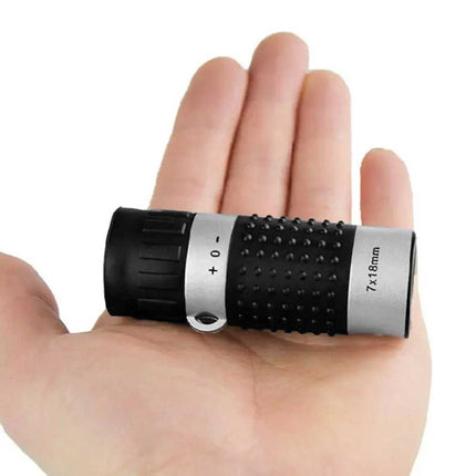 7x18 Golf Monocular Rangefinder, Pocket Scope Distance Finder