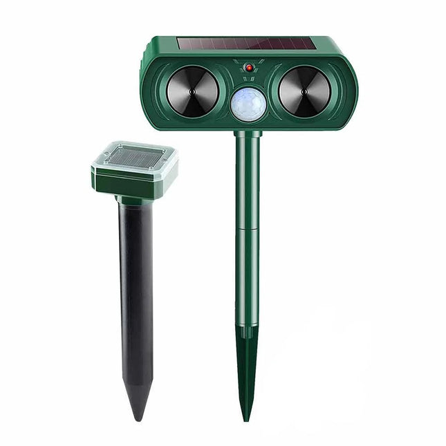 1PC Solar Ultrasonic Pest Repeller Motion Sensor Animal Bird Rat Repellent