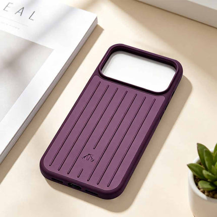 Premium New Aluminum Phone Case for iPhone 18 Pro Max Burgundy Cover