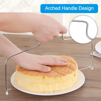 Adjustable 304 Stainless Steel Slicer for Bread, Toast and Cakes Kitchen Tool