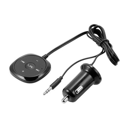 Bluetooth Receiver BT to Aux Adapter Car Audio MP3 Kit with USB Charger Dongle