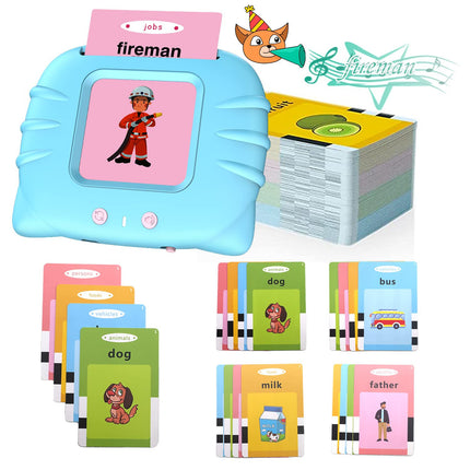 Talking Flash Cards Educational Sound Learning Words Toddler  Gift