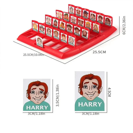 Indoor Party Toy: Guess Who? 192-Card Family Board Game