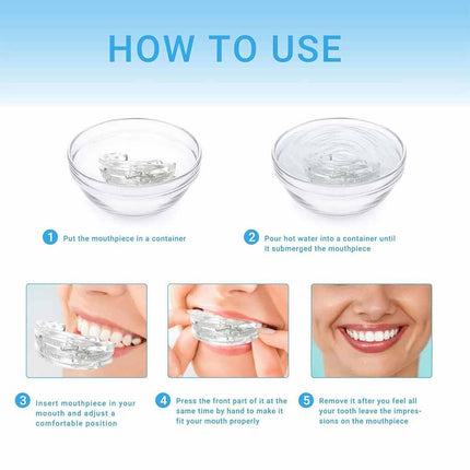 Anti Snore Device Anti Snoring Solution Mouthpiece Sleep Aid