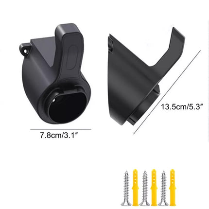 Type 2 EV Charger Holder Wall Mount for Tesla EU Plug Bracket Socket