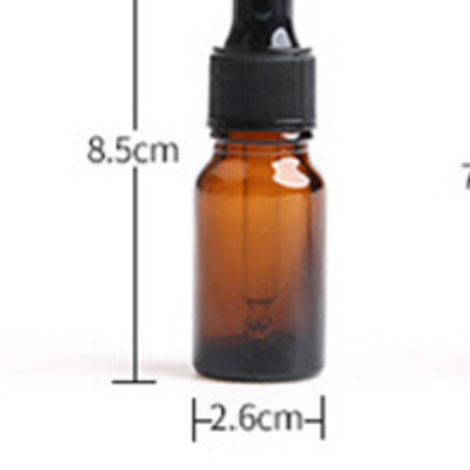 5-100ml Amber Glass Dropper Bottle, Essential Oils Reagent Eye Pipette AU