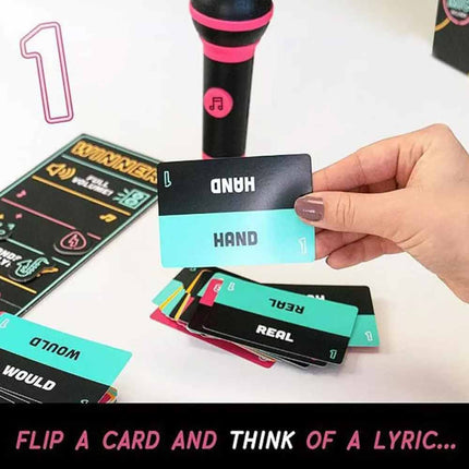 Grab The Mic Lucky Egg Exciting Family Game 4 People Who Can't Sing