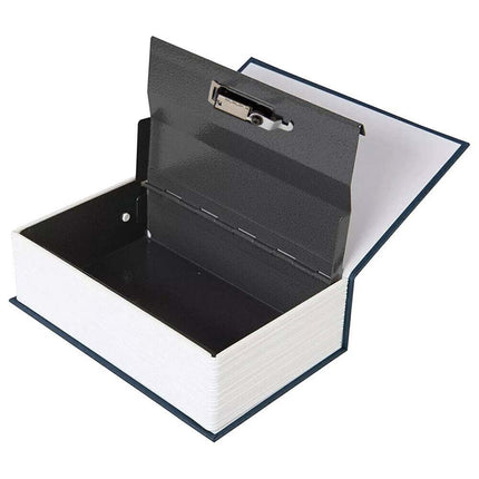 Portable Hidden Book Safe with Combination Lock, 18cm Secret Storage Box