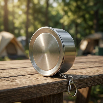 Portable Telescopic Drinking Cup 304 Stainless Steel for Campers