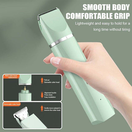 Electric Dog Cat Grooming Clipper Cordless Professional Pet Hair Trimmer Shaver
