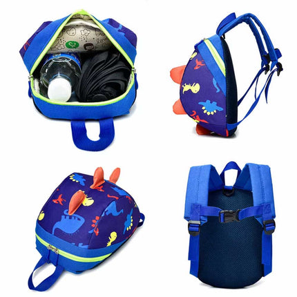 Cartoon Dinosaur Toddler Safety Harness Backpack with Strap for Kids