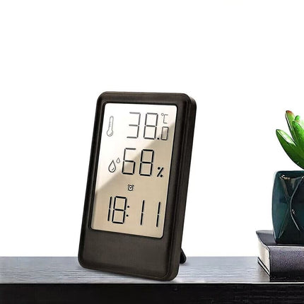 Multi-Function Digital Alarm Clock with Indoor Thermometer Hygrometer