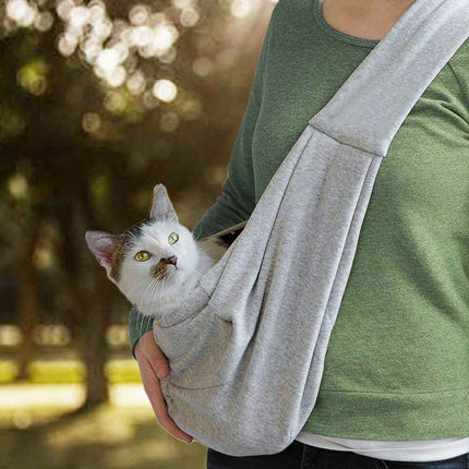 Portable Dog Cat Pet Carrier Shoulder Pouch, Travel Sling Backpack Outdoor