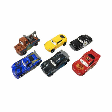 6x Pixar Cars Diecast Toy Set Lightning McQueen Racer Xmas Collection
