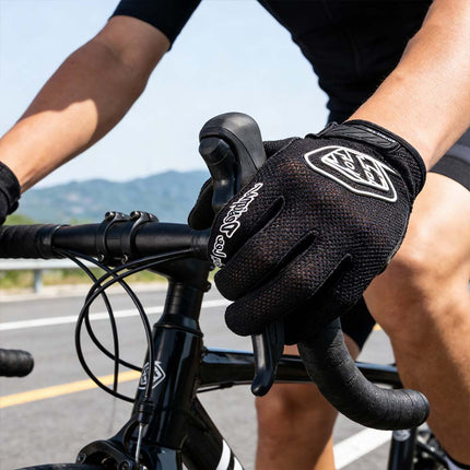 Black New Design Men's Air Gloves for MX ATV Motocross Adult Riding