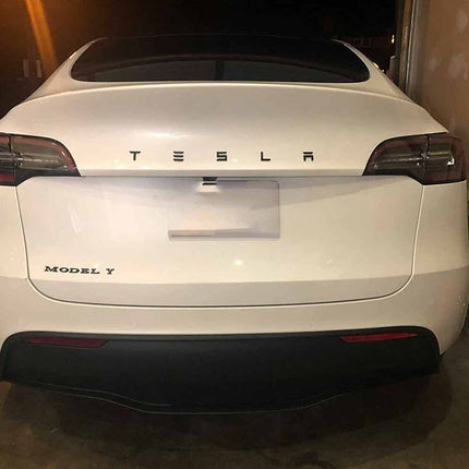 3D Trunk Letters Emblem Adhesive Badge for Tesla Model 3 Y X S