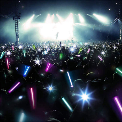 2 Pack LED Lightsaber Swords Colorful Flashing Light with Sound Toy