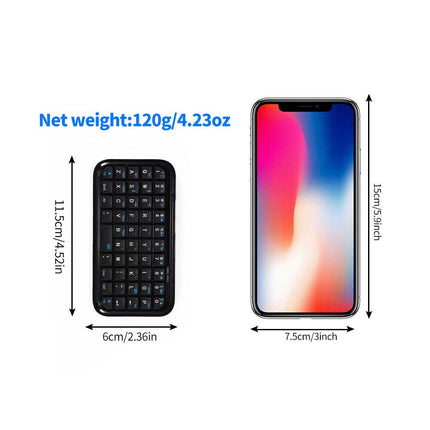 Universal Portable Mini Bluetooth Keyboard Wireless External Keyboard