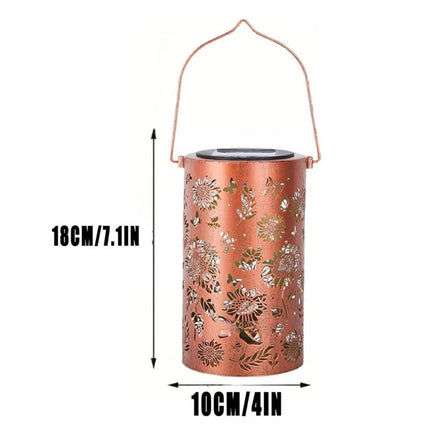 Solar Sunflower Lantern Outdoor Waterproof Hanging Garden Yard Patio Light