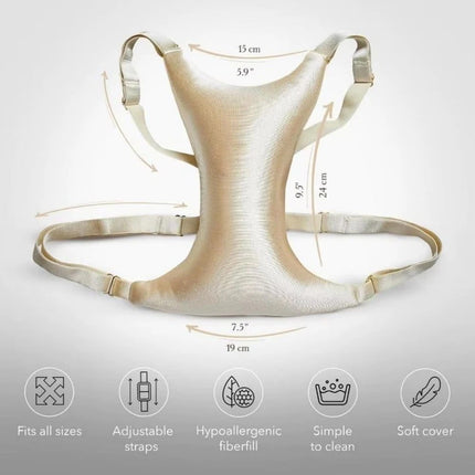 Hypoallergenic Anti-Wrinkle Sleep Pads Breast Support Pillow for Sleeping