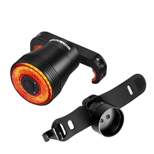 Waterproof Smart Bike Rear Light 400mAh LED with Auto Brake Sensor