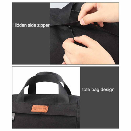 Large Black Smell Proof Pouch, Carbon Lined Odor Proof Stash Bag