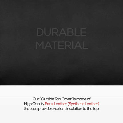 Waterproof Outdoor Tap Cover Frost Protector Insulated Winter Jacket