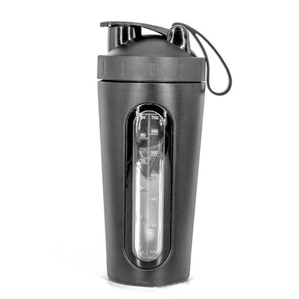 700ml Protein Shaker Cup with Scale, Milkshake Mixer Bottle for Sport